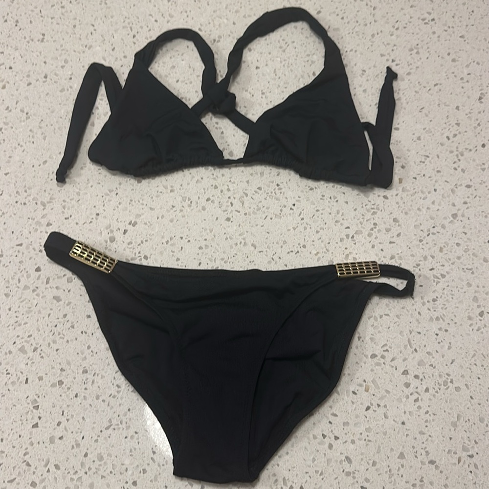 Melissa Odabash bikini size 6 black NWOT